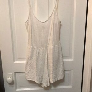 Size 12 white romper